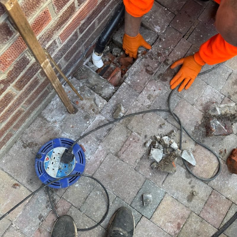 Go Drains repairing drain